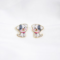 Cute dog pendant customized gifts daily children colorful stainless steel kids jewelry set